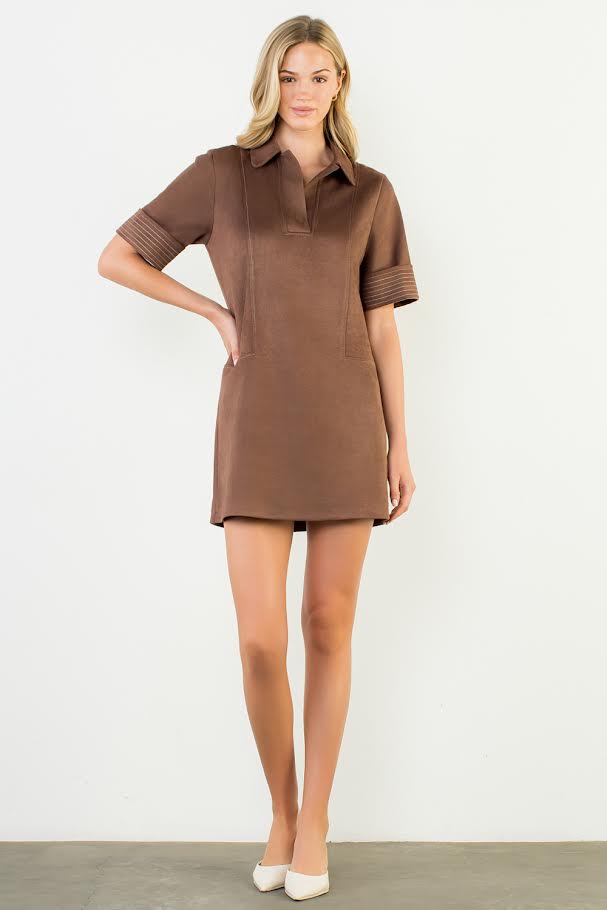 Ms. Tami Dress - Chocolate