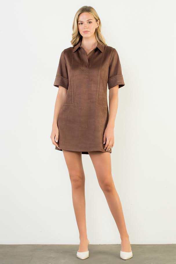 Ms. Tami Dress - Chocolate