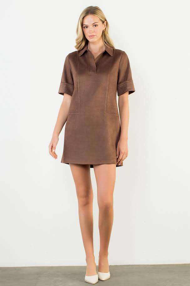 Ms. Tami Dress - Chocolate