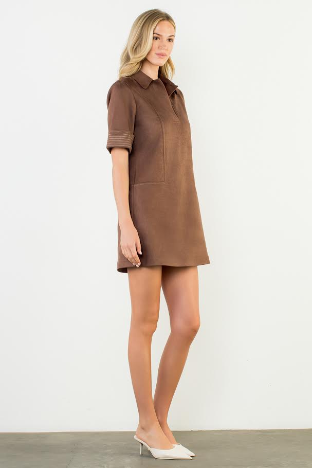 Ms. Tami Dress - Chocolate