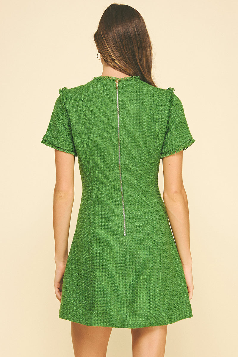 Oh SO Envious Dress - Green