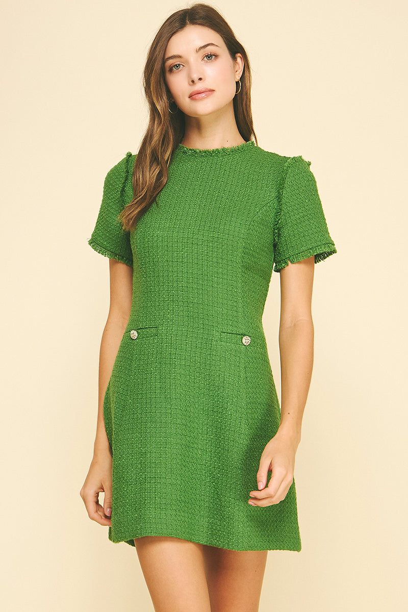 Oh SO Envious Dress - Green