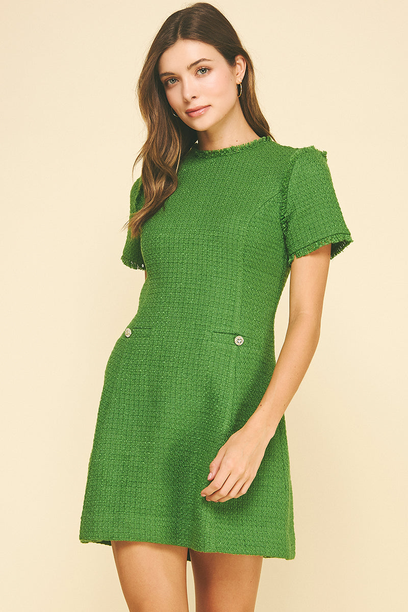 Oh SO Envious Dress - Green