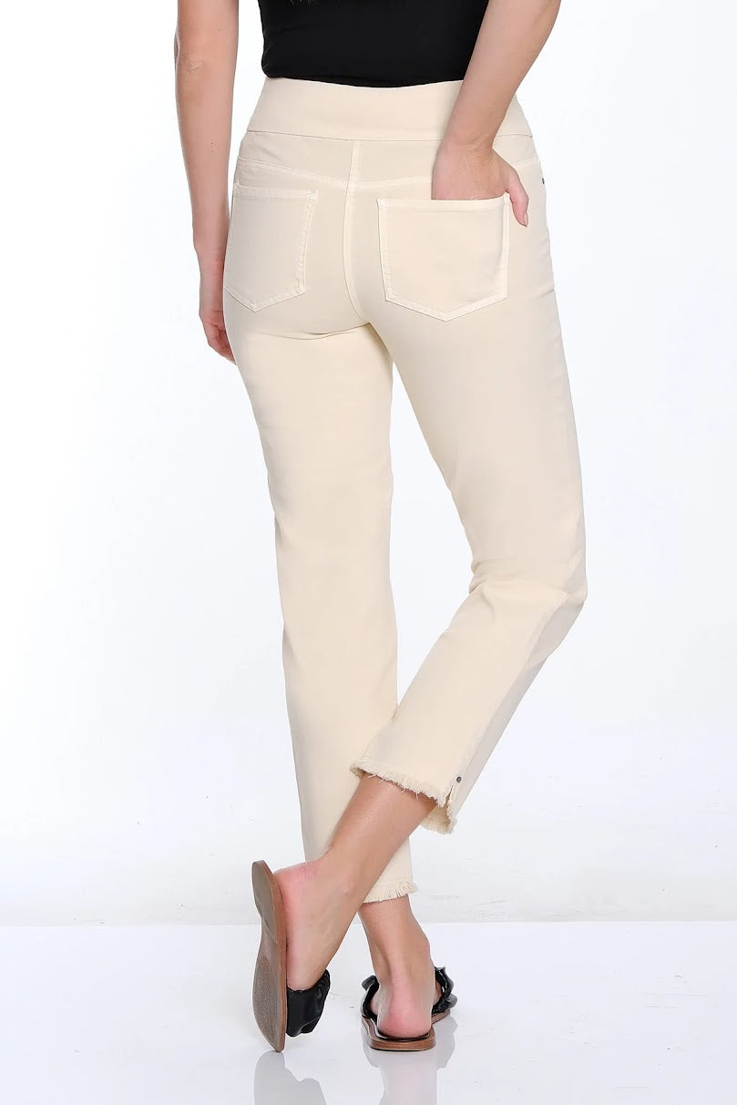 Slim Sation Ankle Pant - Winter White