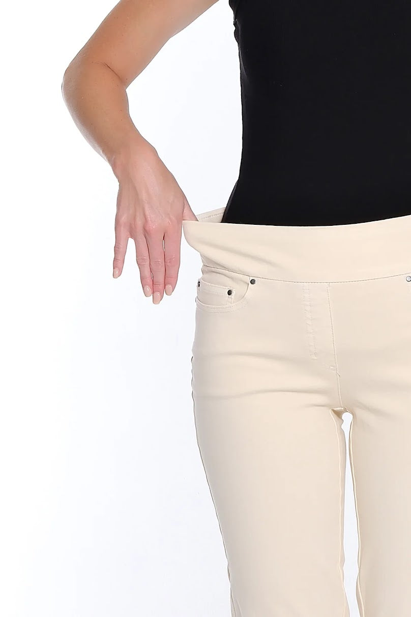 Slim Sation Ankle Pant - Winter White