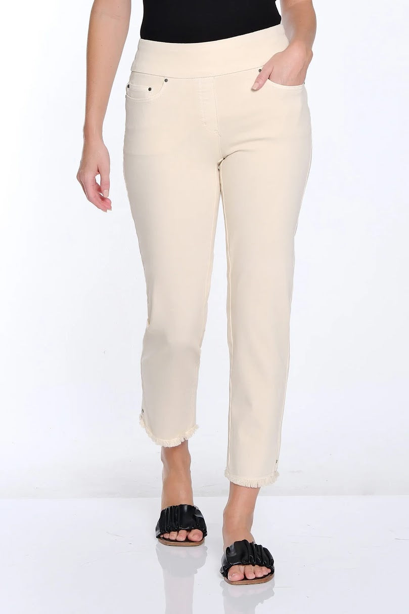 Slim Sation Ankle Pant - Winter White