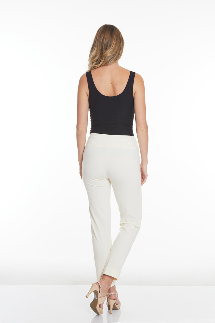 Slim-Sation Knit Ankle Pant - Winter White